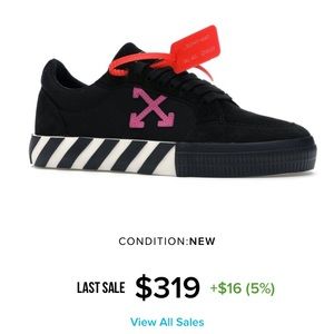 off white vulc low sneakers